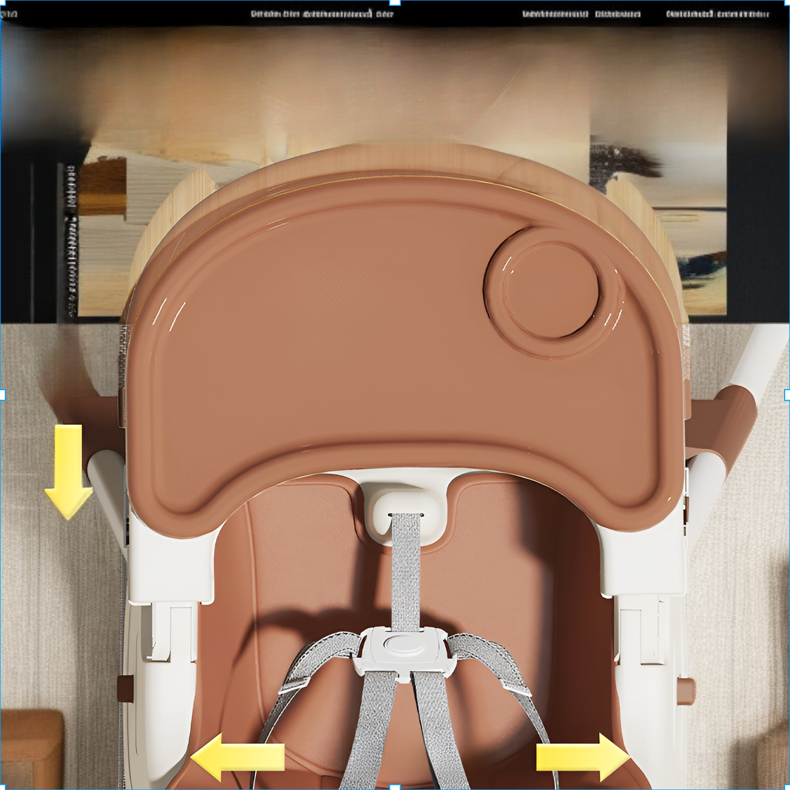 다기능 조절식 어린이용 식탁의자