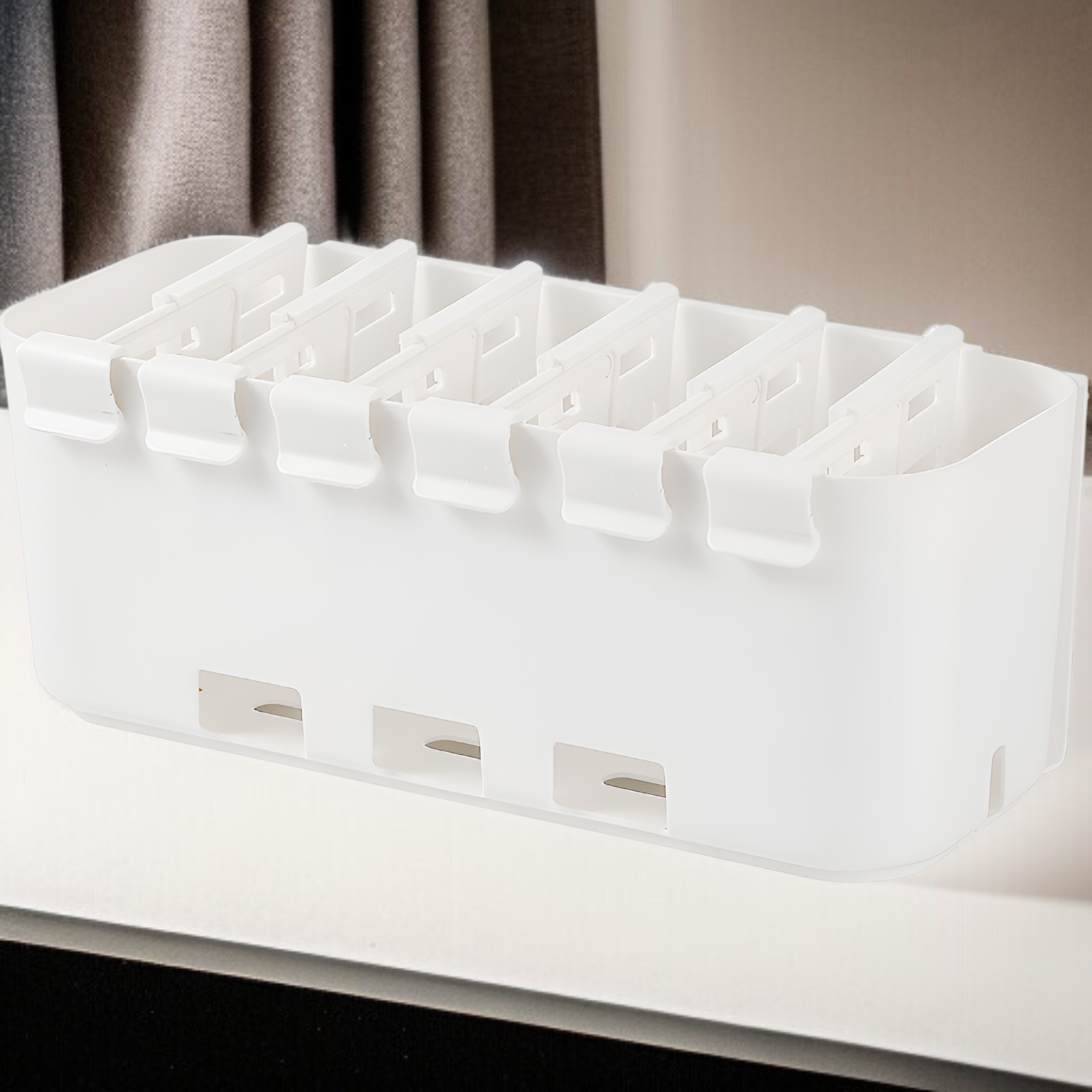 Schubladen-Ausziehschrankgestell mit eingebautem Trennwand-Aufbewahrungskorb, ausziehbarer Schrankse