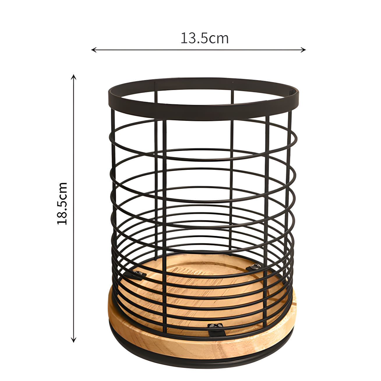 大容量のキッチン用品収納バスケット