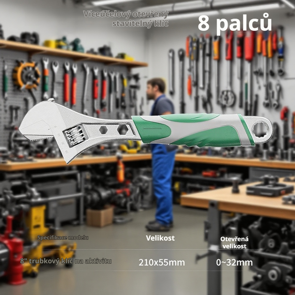 Multifunkční nastavitelný klíč nářadí