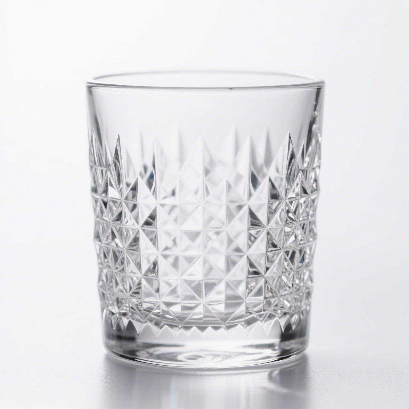 Průhledný glazovaný elegantní hrnek (6 kusů)