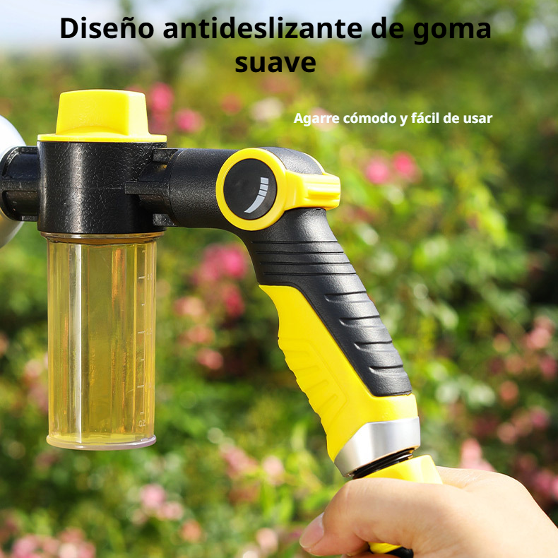 Pistola de agua a alta presión multifuncional para lavar coches, fertilizar y regar flores