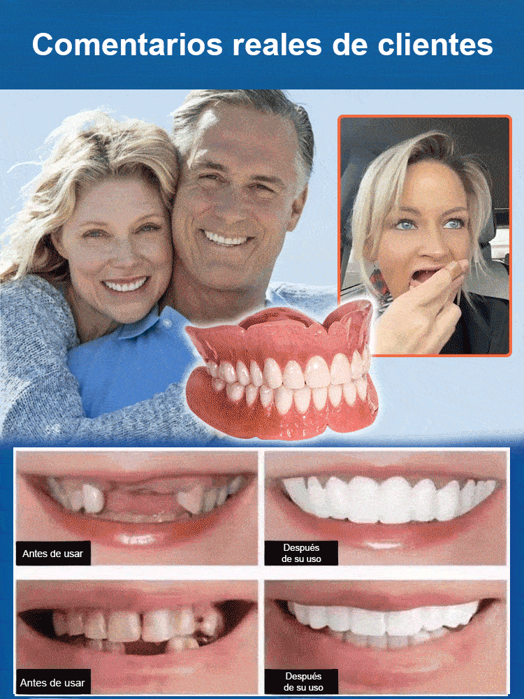Cubierta Dental Perfecta – Sonrisa Ideal Fácil de Usar, Popular en Estados Unidos