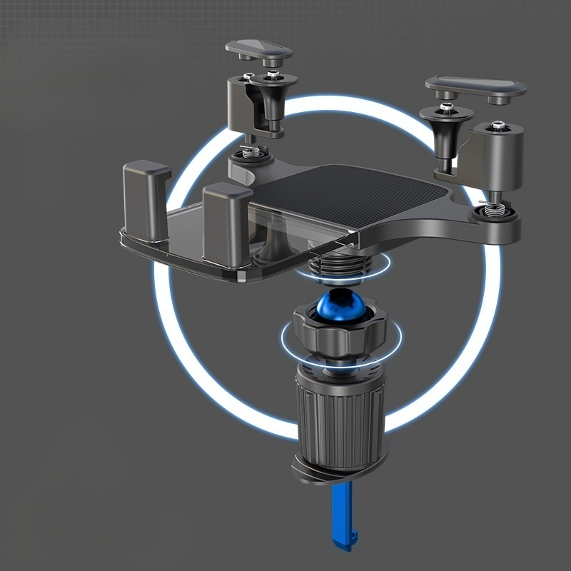 汽車出風口360度重力感應手機支架