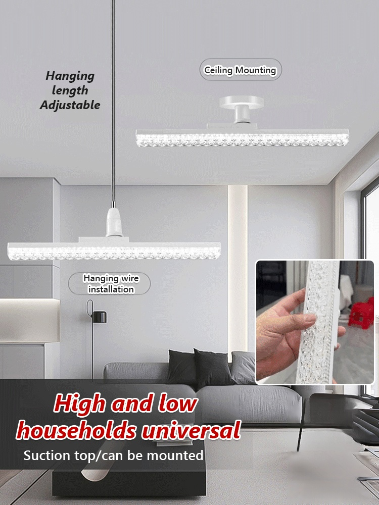 【Multifunctional Energy-Saving Lamp】Detachable and Easy to Install