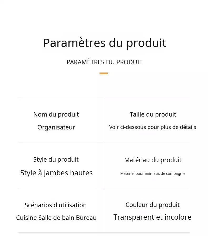 Organisateur de bureau pour tasses et accessoires