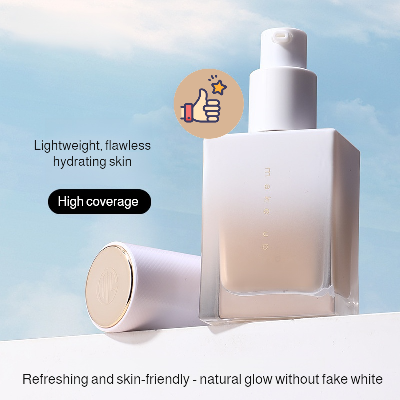 Long-lasting setting liquid foundation