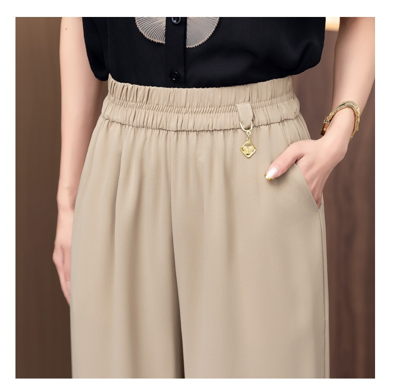 Modische Damen Sommerhose mit Taschen
