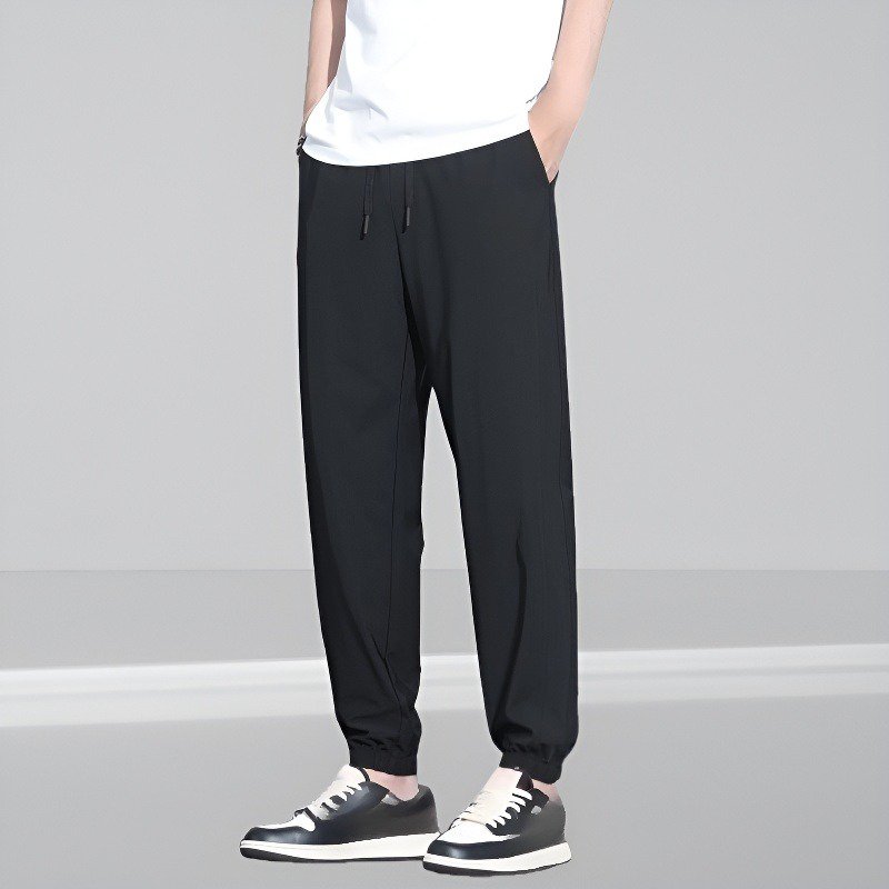 メンズアイスシルクカジュアルパンツ