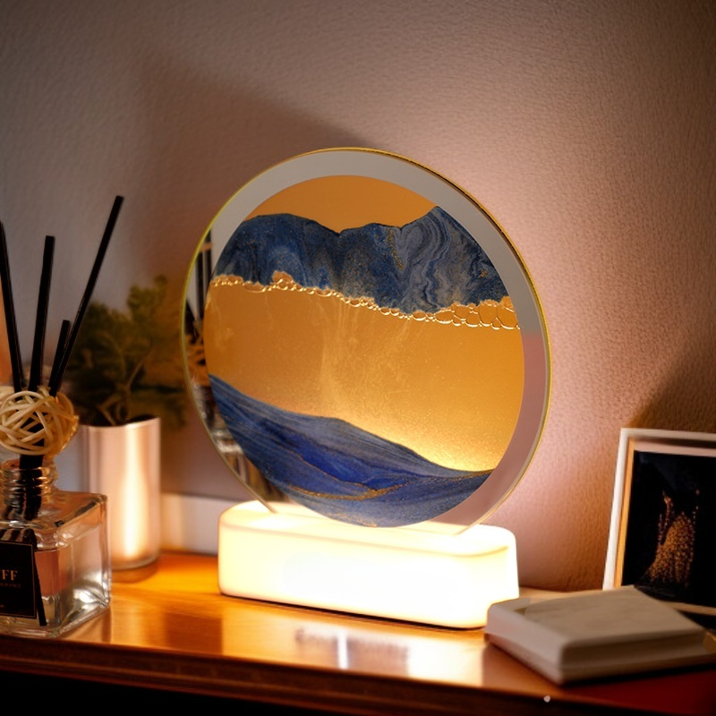 ديكور سطح المكتب المنزلي جو ضوء الليل