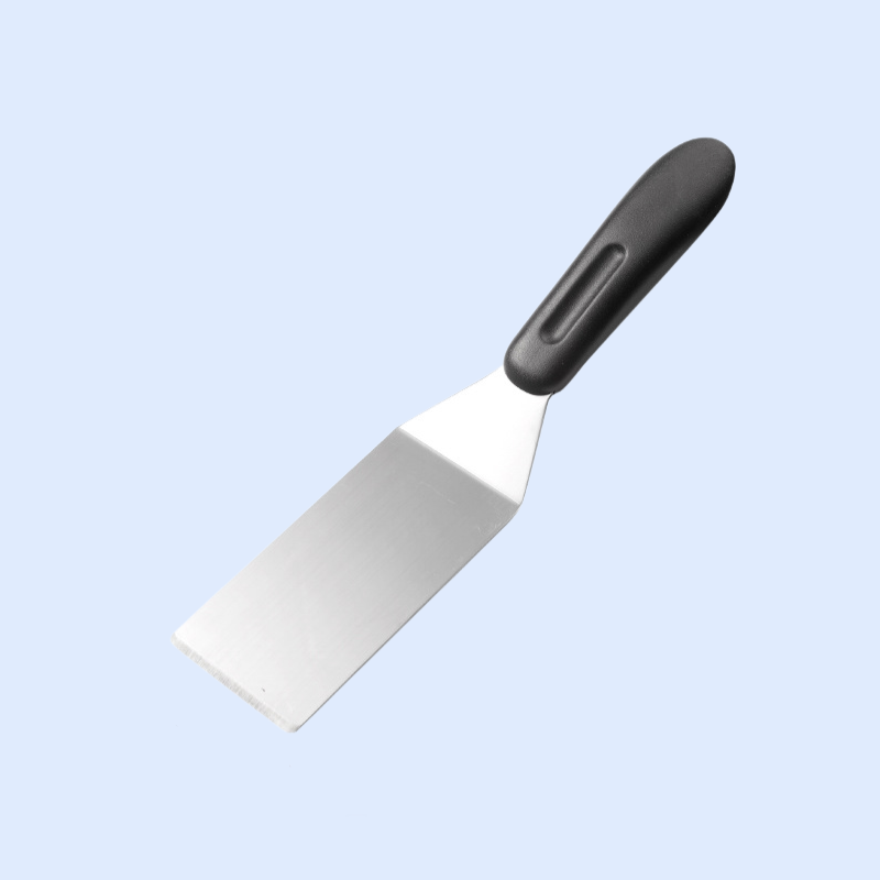 ステンレス製の日本製揚げヘラ