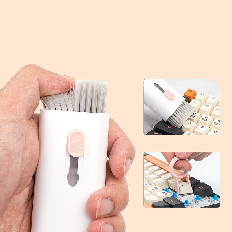 فرشاة أذن متعددة الوظائف لتنظيف وإزالة الغبار والكمبيوتر والهاتف المحمول