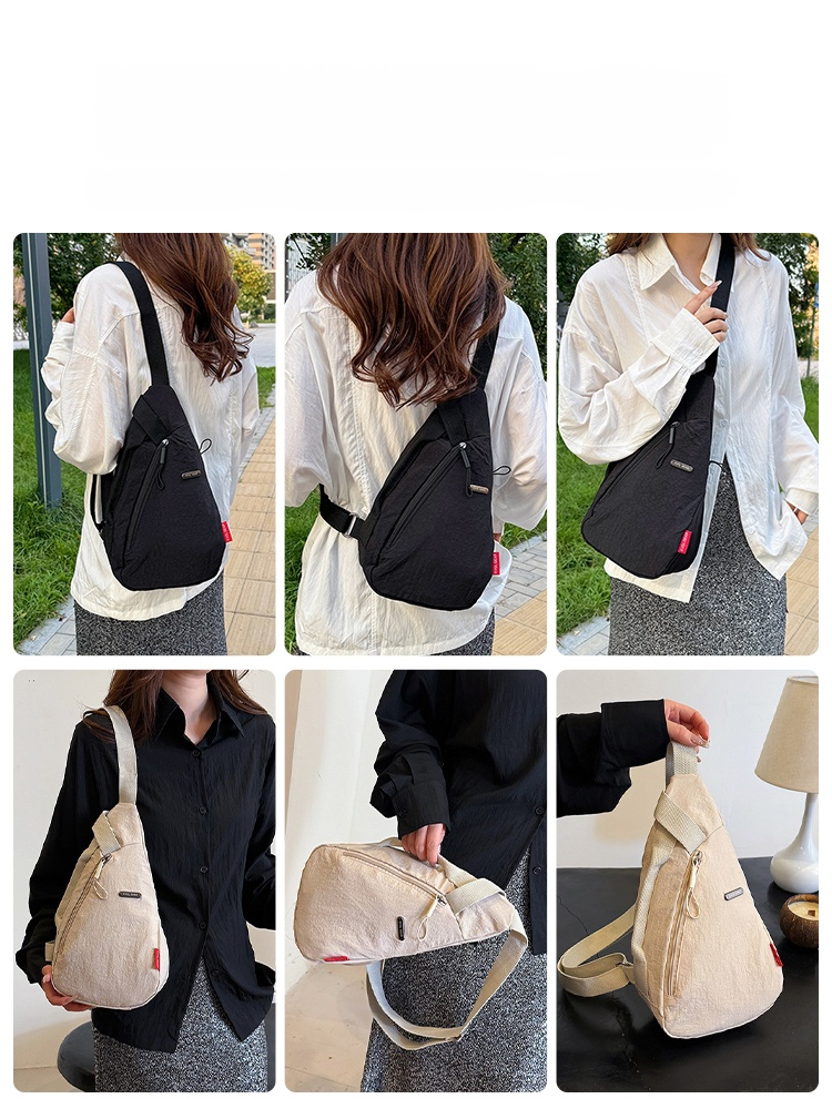 簡約輕便斜挎包