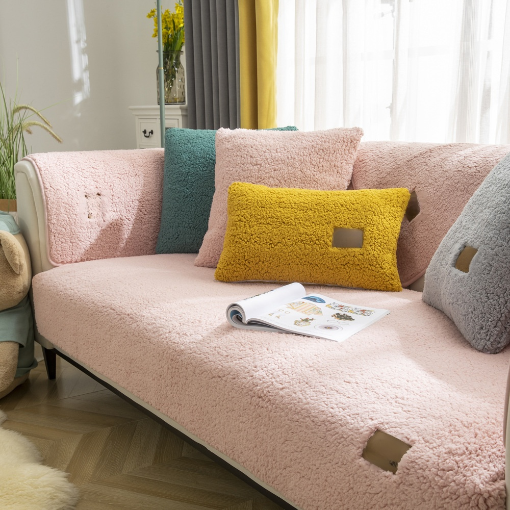 고급 미끄럼 방지 캐시미어 소파 커버