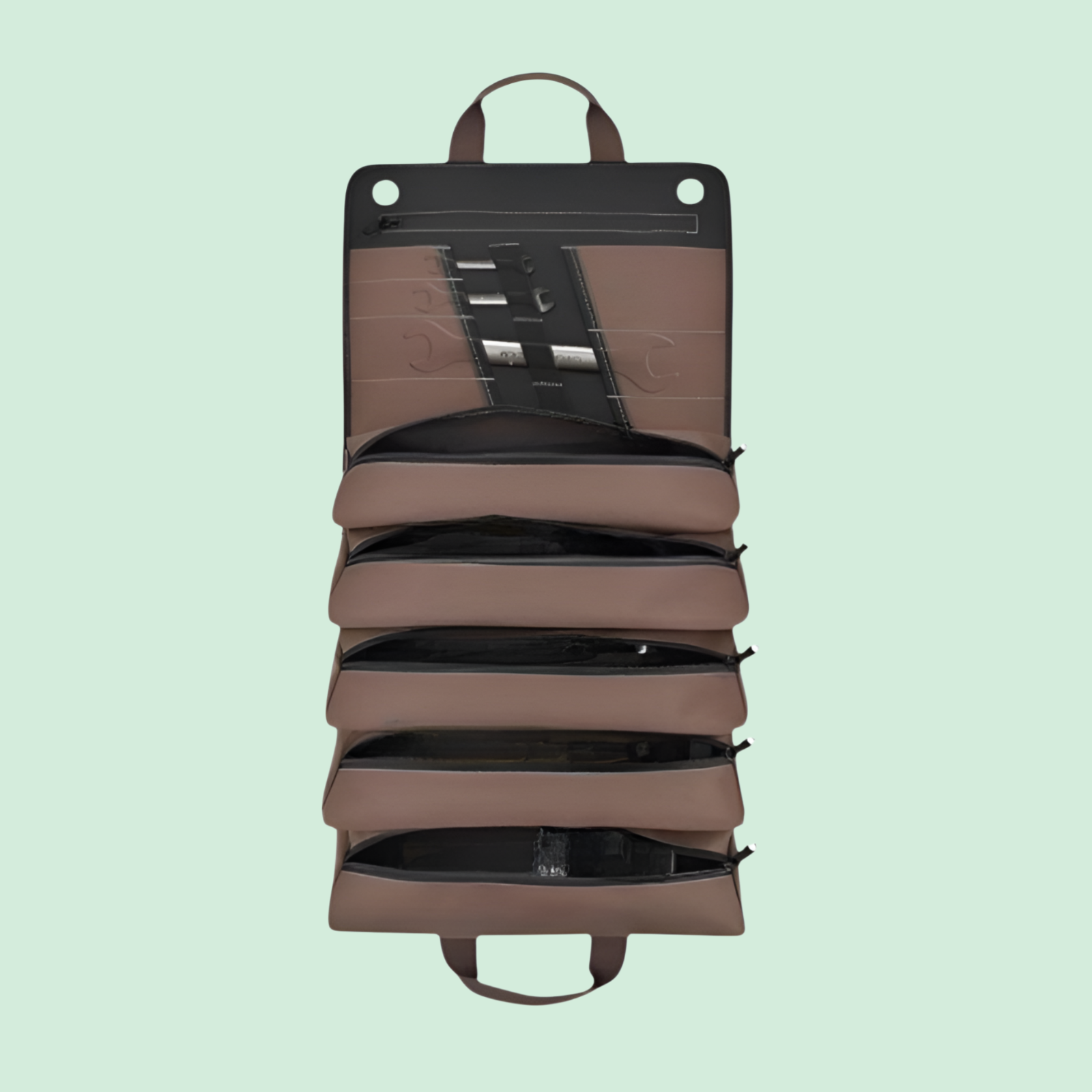 大容量のロールアップ式ポータブルオックスフォード布多機能電気技師用新ツールバッグ修理収納ツールバッグ