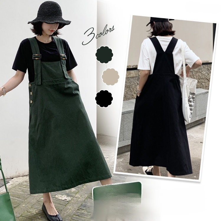 キャミワンピタンクワンピ 無地 ゆったり カジュアル マキシ丈 Aライン きれいめ