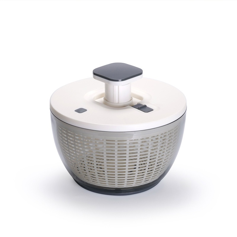 Manueller Push-Gemüseschleuder, Obstsalat-Fitness-Mahlzeiten-Abflusskorb, multifunktionaler Gemüse-D