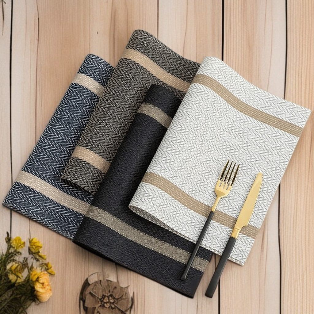 심플한 바람 고급 짜임 텍스처 단열 패드