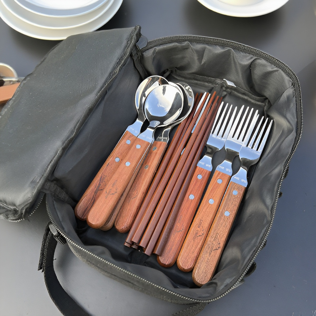 アウトドアキャンプ用紙袋、食器収納袋、携帯用ティッシュバッグ、キャンプ用具袋、車用ティッシュ掛け袋