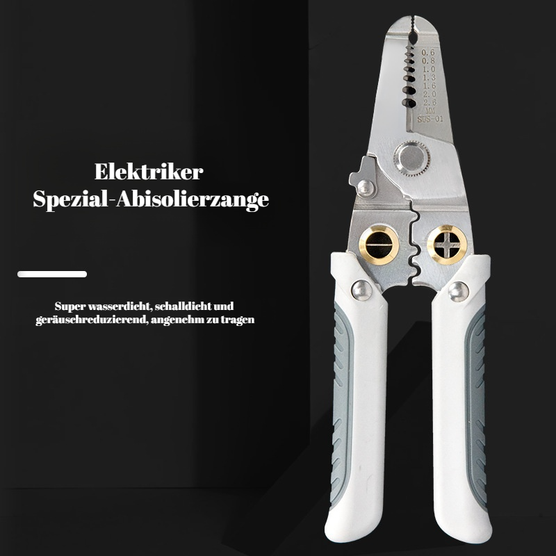Industriequalität Elektriker Spezialwerkzeuge Multifunktions-Abisolierzange Drahtschneidezange