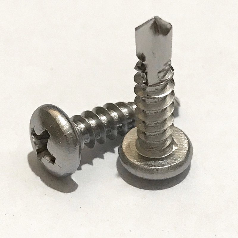 410 stainless steel self drilling screws round head pan head dovetail screws
