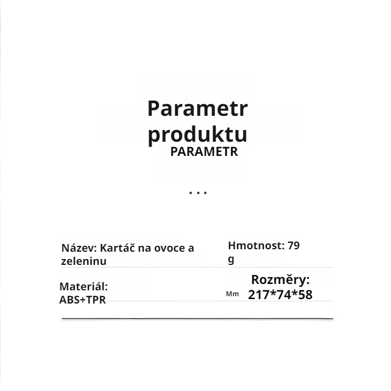 Dvouv-in-1 kartáč na ovoce a zeleninu 