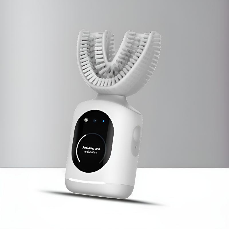 [Dentist development] 10-second fully automatic lazy U-shaped electric toothbrush