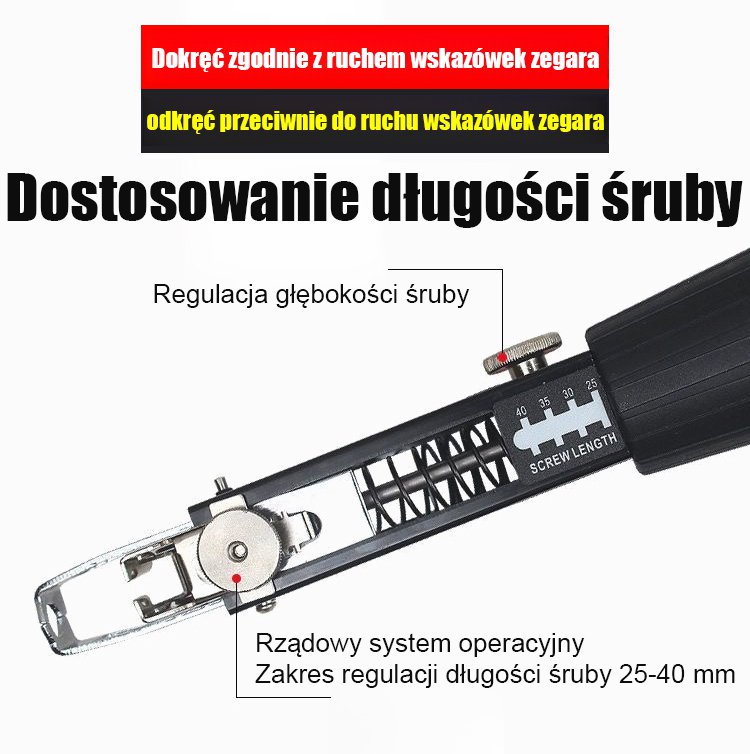 Maszyna do gwoźdzenia taśm łańcuchowych