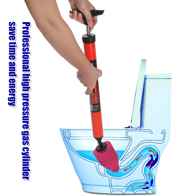 One-shot toilet pipe dredger