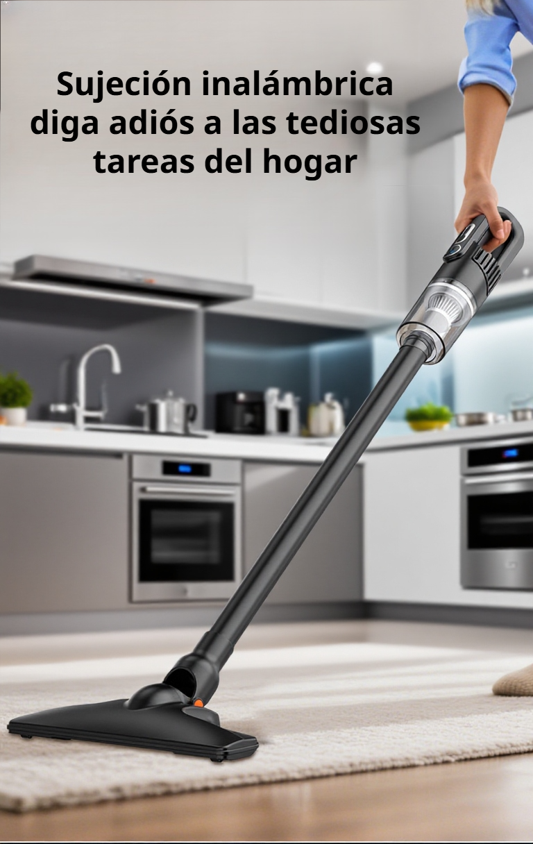 Uso de la aspiradora inalámbrica en el interior del coche