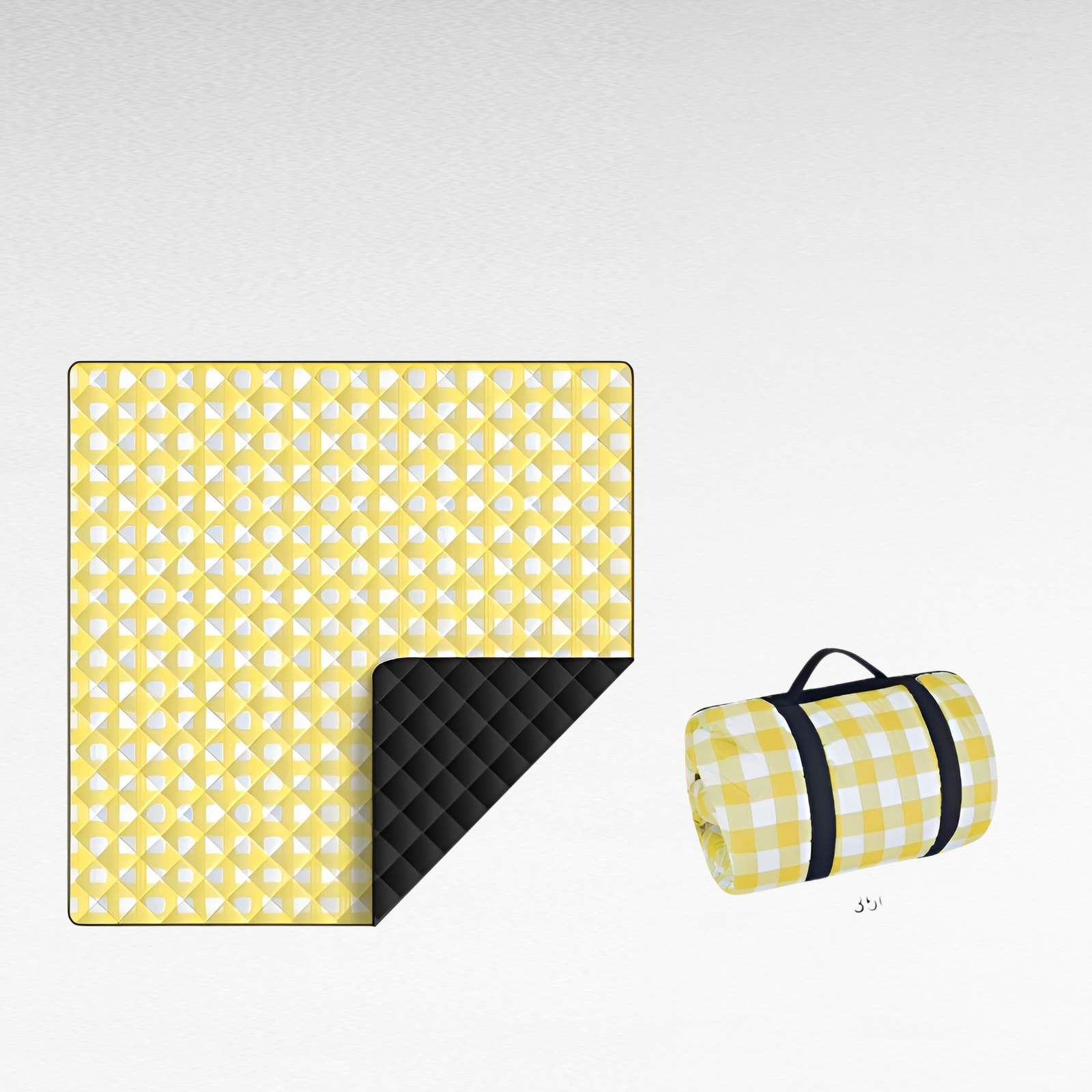 Thickened ultrasonic picnic mat moisture-proof mat beach mat outdoor camping mat camping lawn waterp