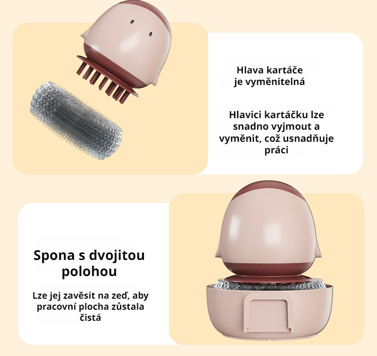 Úspora času při mytí nádobí díky automatickému dávkování