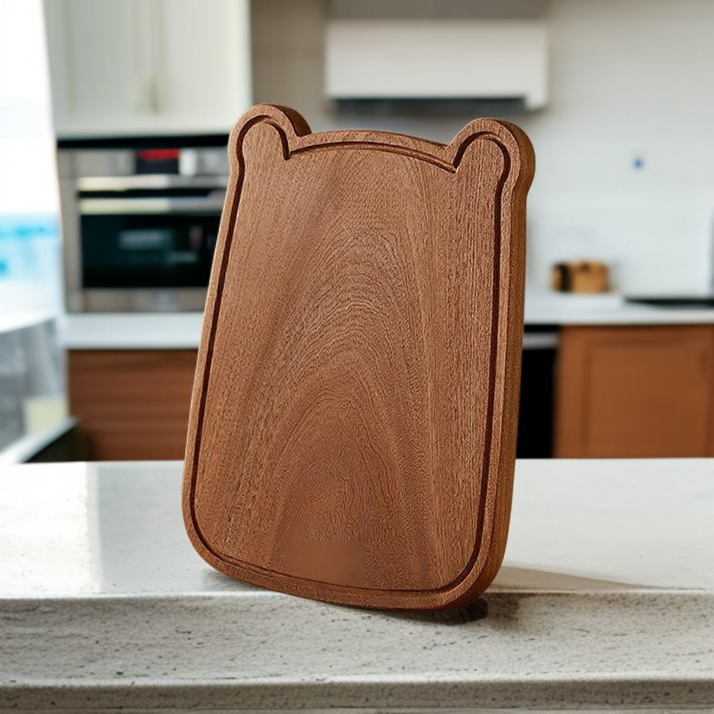 キッチン家庭用黒檀丸太まな板