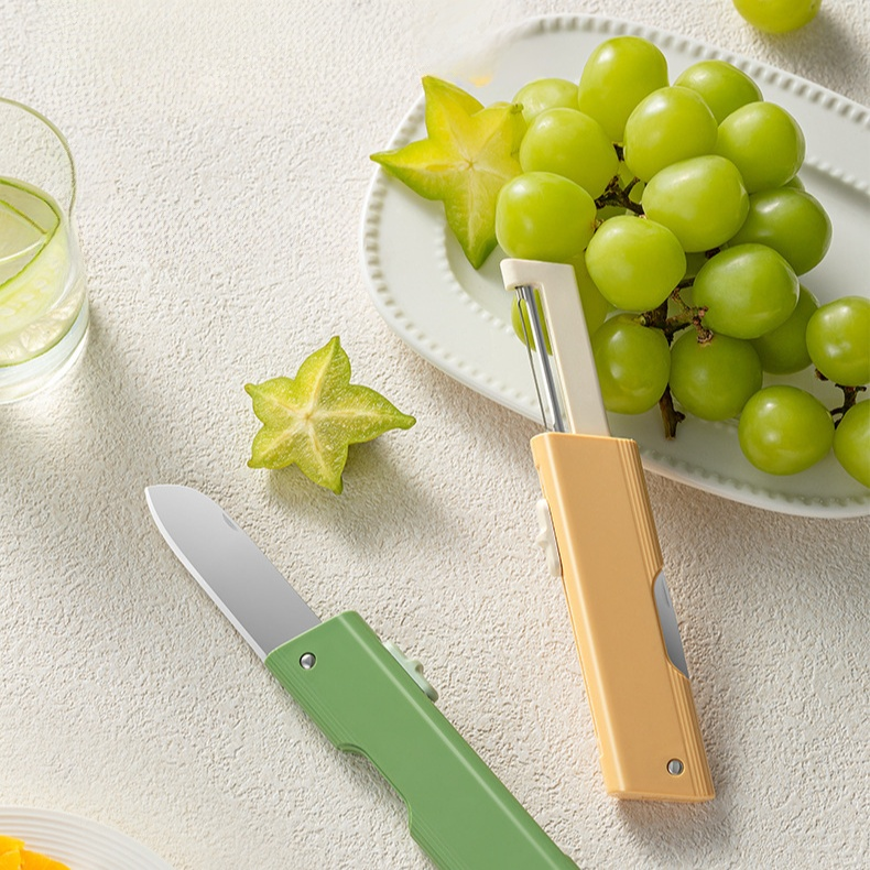 多功能兩用折疊水果刀