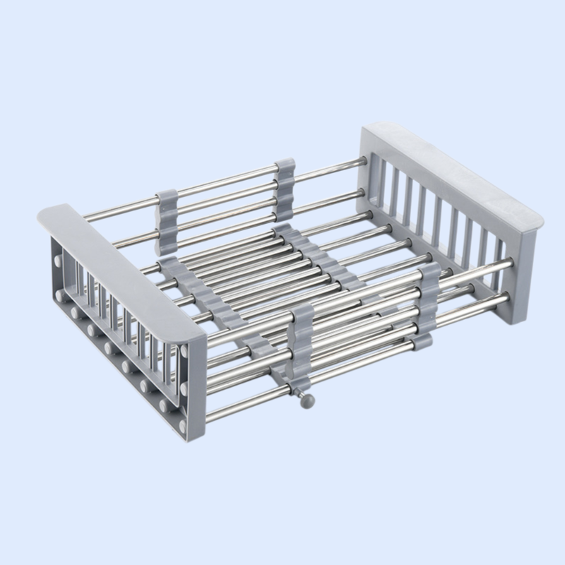 확장 가능한 수영장 물빠짐 식기 건조대