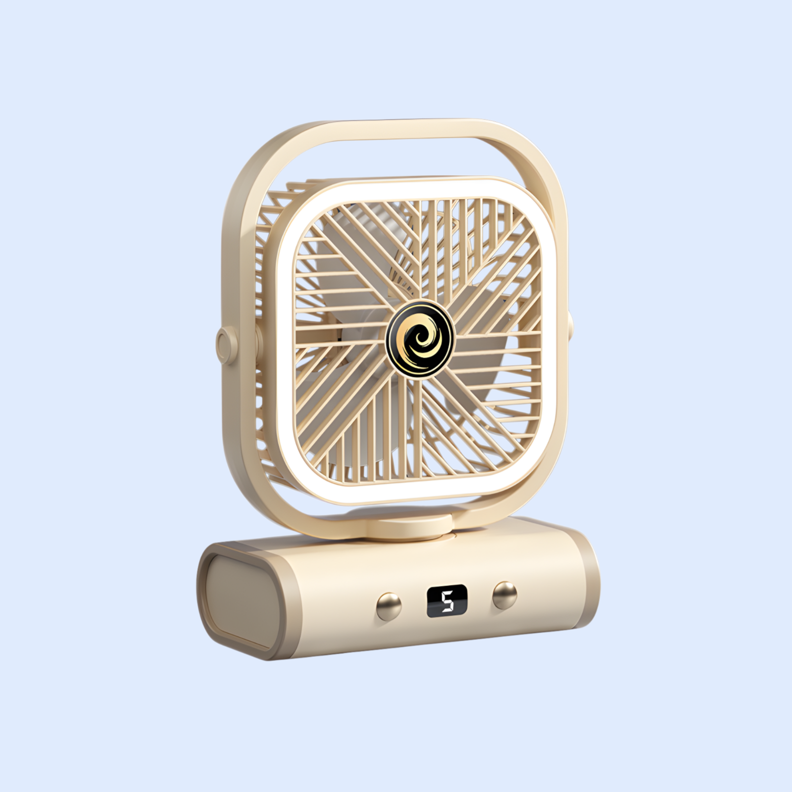 Outdoor camping fan night light