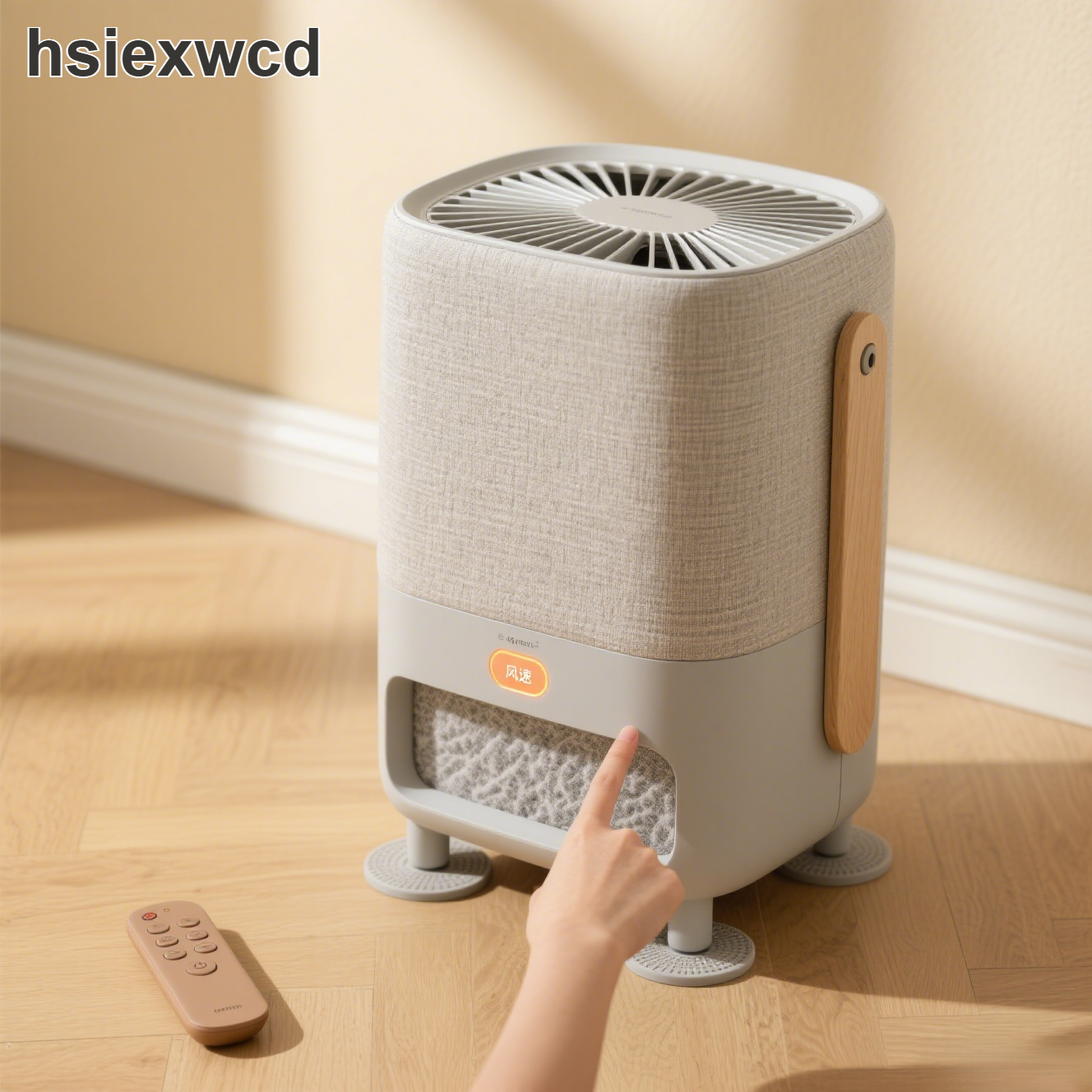 Eliminación de olores con purificador de aire doméstico