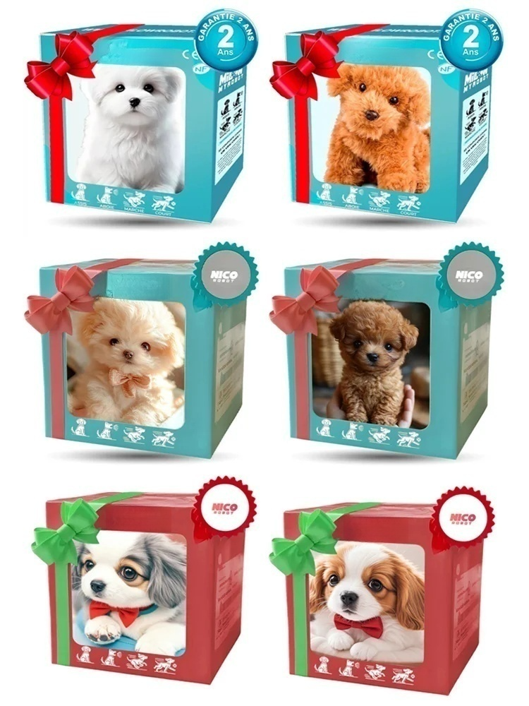 Mein realistischer Roboterwelpe