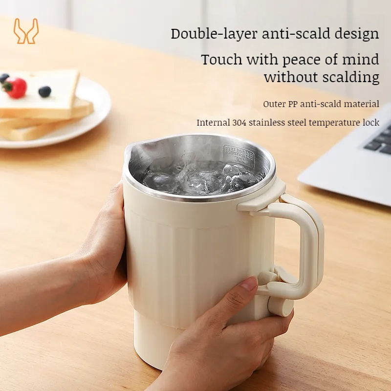 Portable storable small mini electric kettle folding separate portable kettle