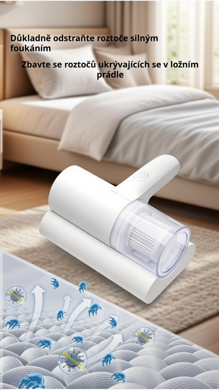 Čisticí zařízení proti roztočům pro zdravý domov