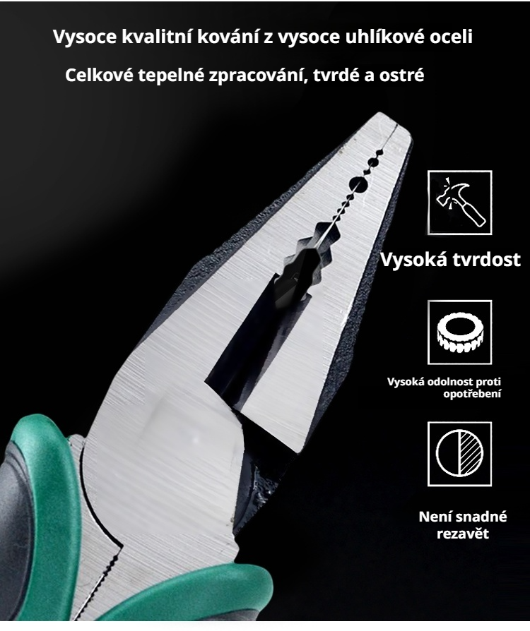 Štípačky drátu s ergonomickou rukojetí