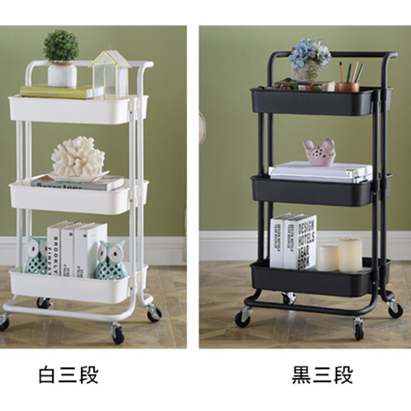 キャスター付き収納棚