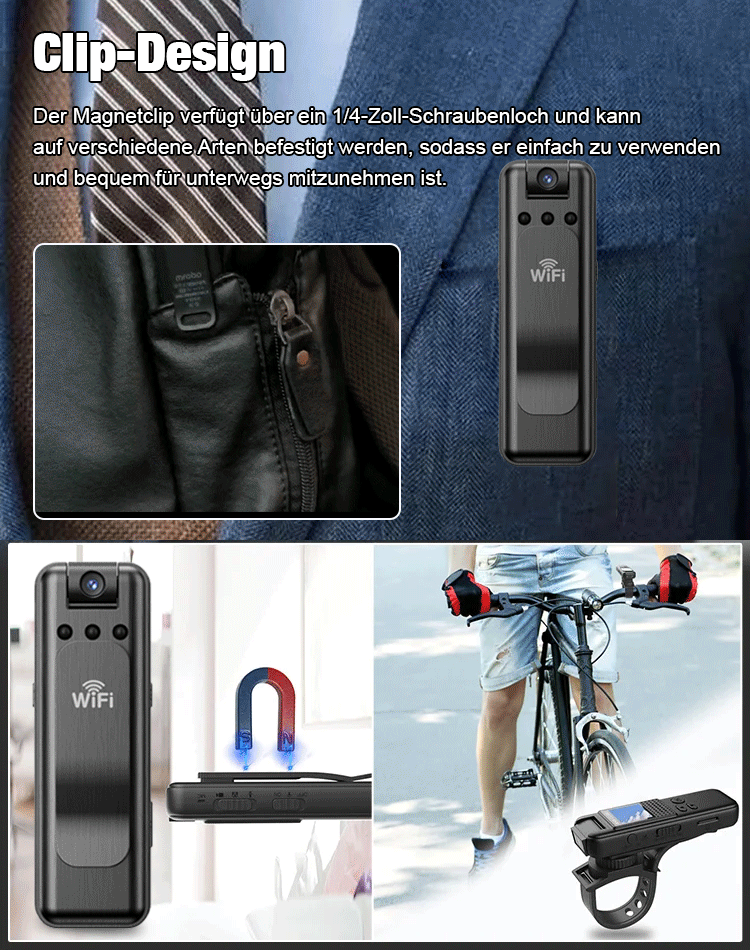 Mini-Infrarot-Nachtsichtkamera mit extrem langer Standby-Zeit