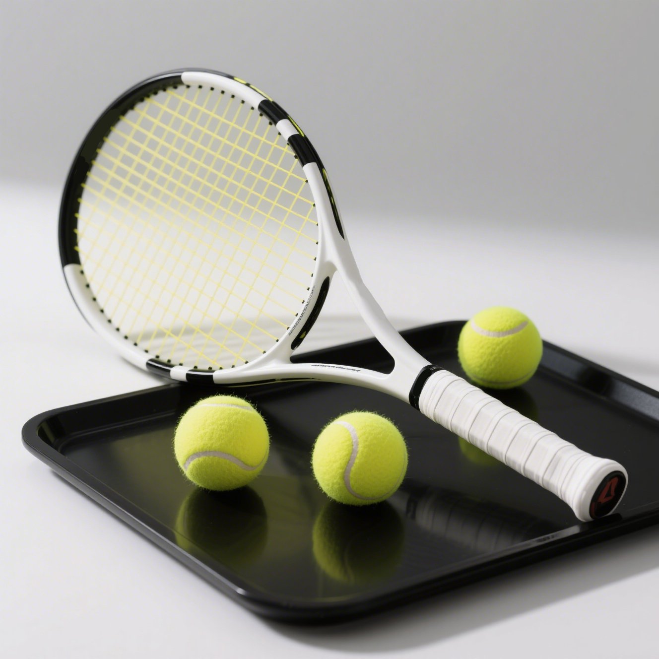 Spaßiges Tennis-Spielset mit 1 Schläger und 3 Bällen