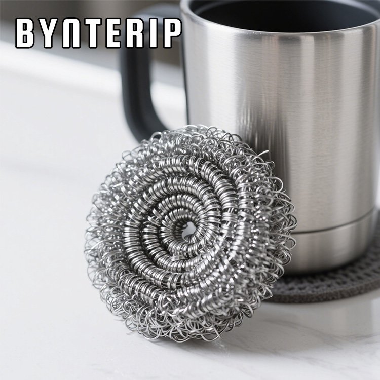 Topfreiniger aus Edelstahl