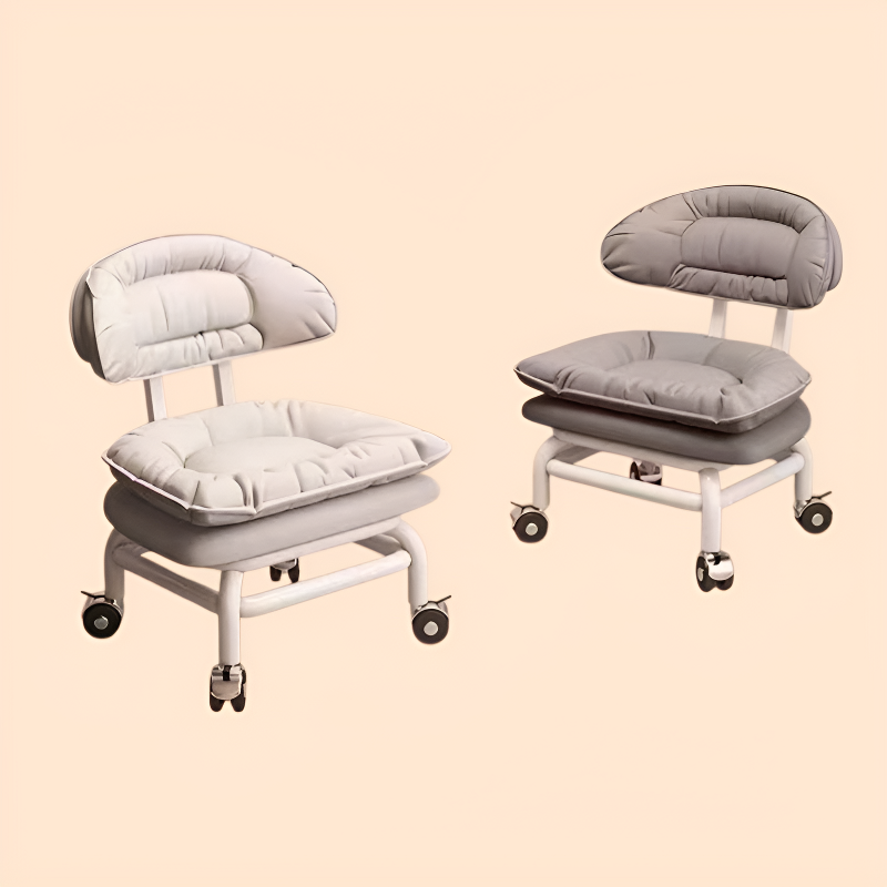 家庭用移動式背もたれ椅子幼児用ロースツールプーリーチェア丸スツール幼児用椅子移動式背もたれロースツール