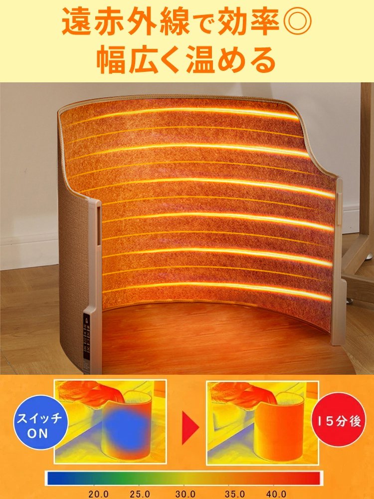 足元パネルヒーター