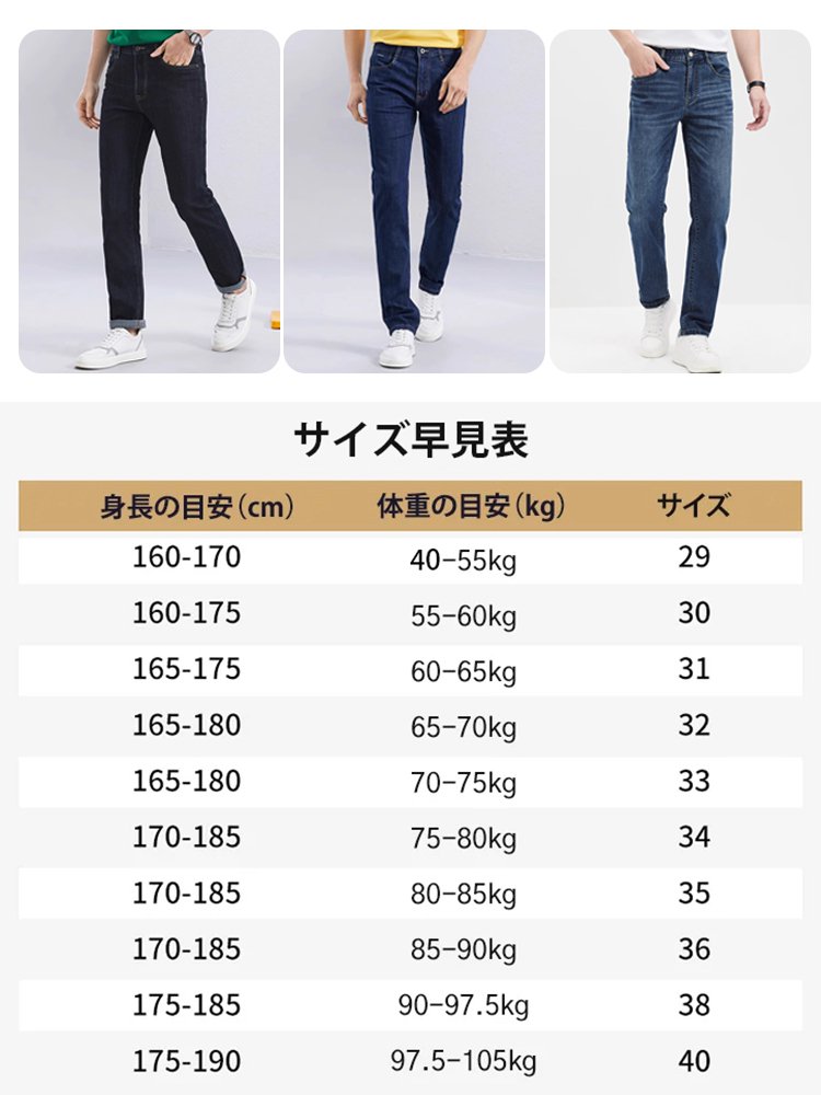 【無料試着・満足できなければいつでも返品交換OK】東京の金融業界エリートが愛用するテンセルストレッチデニムパンツ