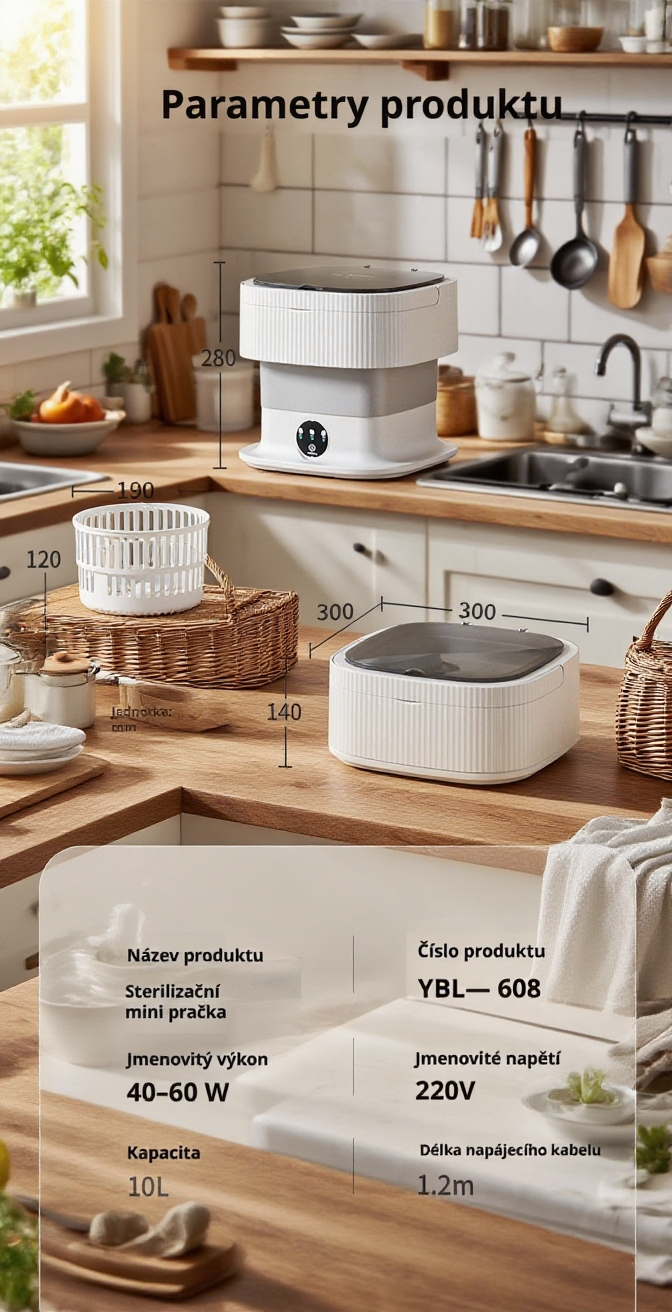 Velká kapacita pračky pro rodinné použití