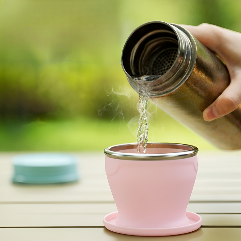 便攜旅行折疊杯露營漱口杯子